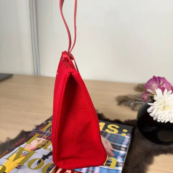 Giorgio Armani Red Clutch Bag - Picture 3 of 7